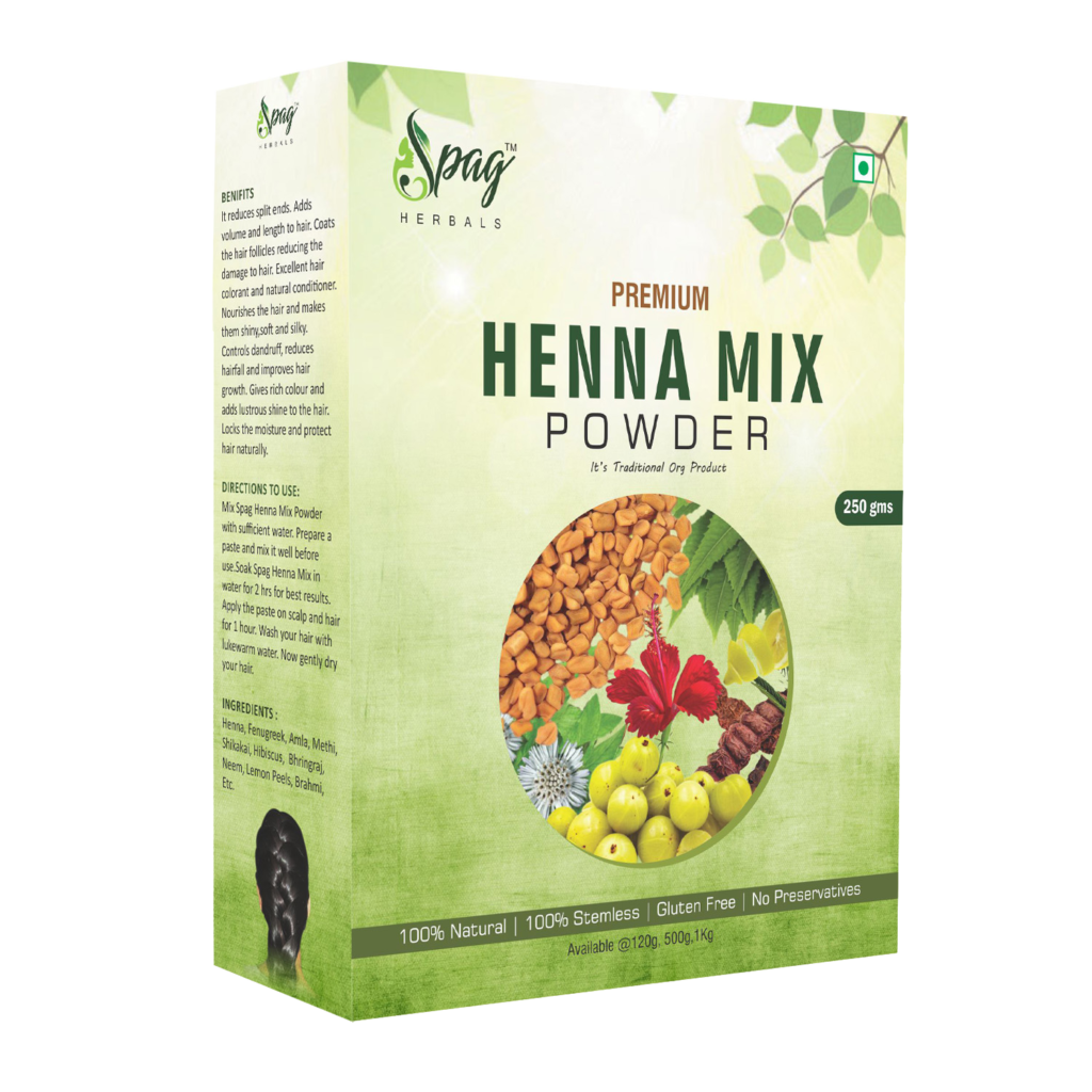 Henna Mixed Herbal Powder SPAG HERBALS