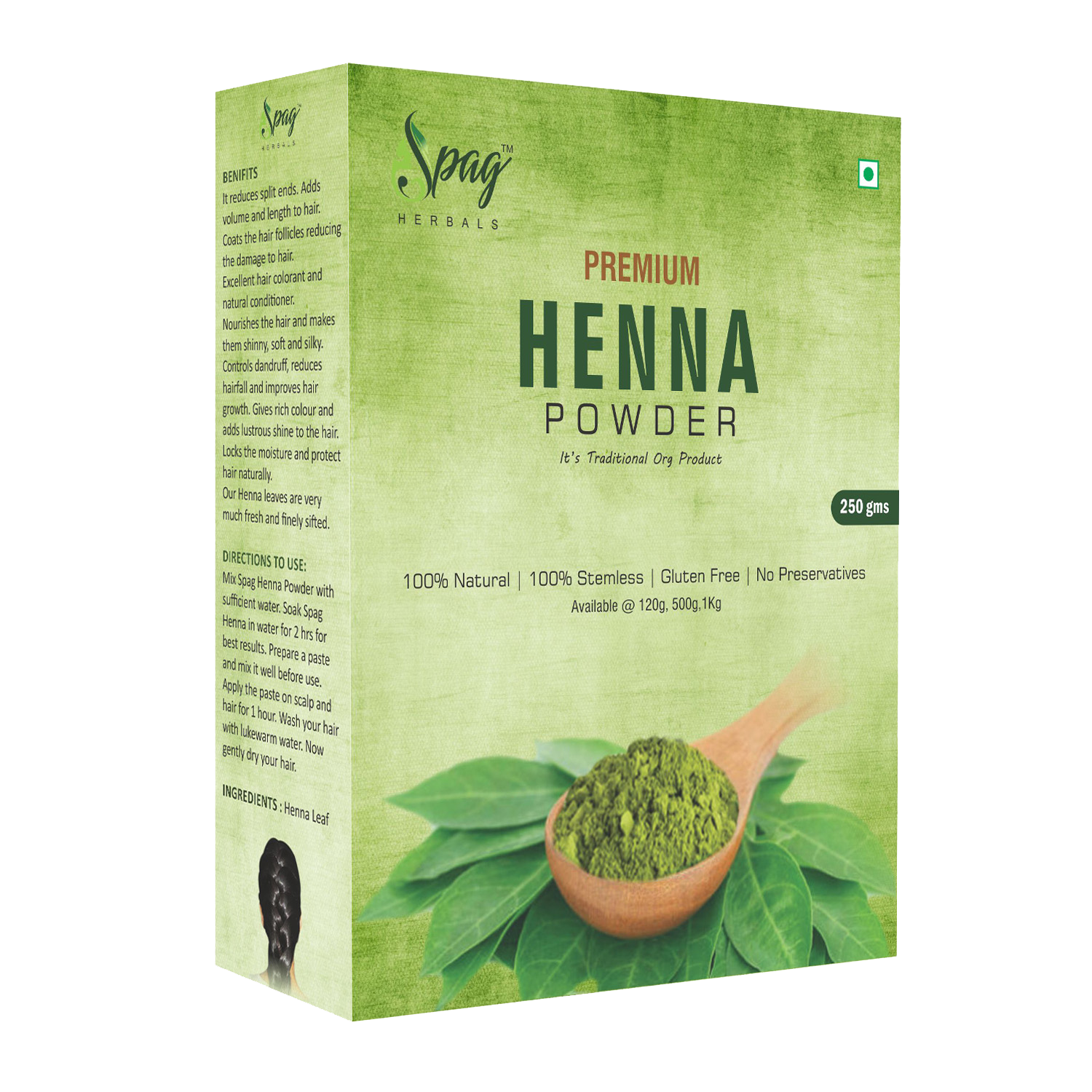 Henna Herbal Powder – SPAG HERBALS