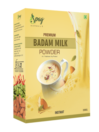 Spag Badam Milk Powder 200 gms Free Sample